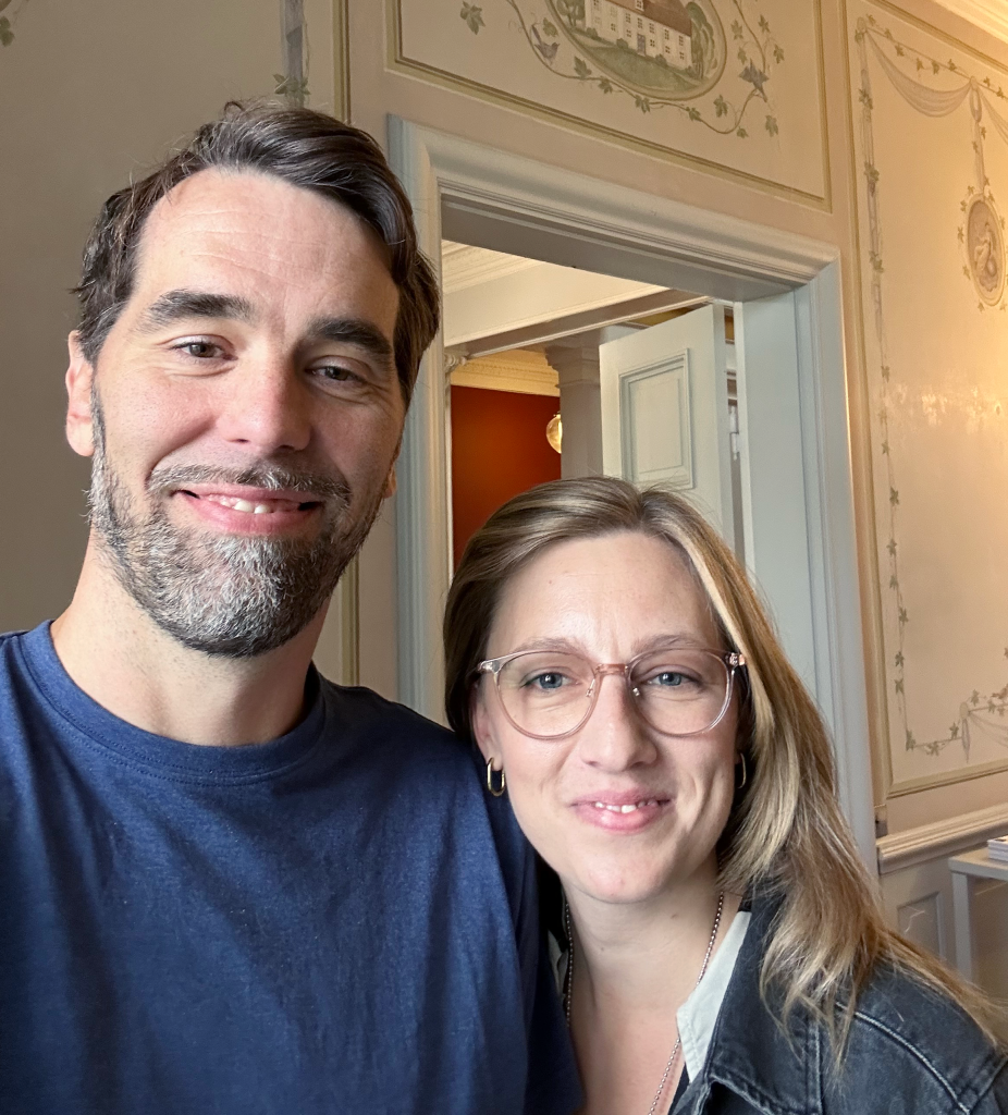 Erik Thunström och Caroline Jörnebarnt